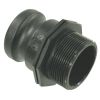 Raccord rapide 2''  M, avec filetage exté. 2 " (cames)
